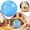Blue, variant on Clear Colored Hamster Exercise Ball, Small Pet Running Activity Toy Ball, Hamster Run Wheel Play Ball for Gerbil Mice Small Animals Habitat Accessories