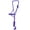 Purple, variant on Hilason Braided Nylon Knotted Rope Horse Halter With 8 Ft. Lead Rope Heavy Duty Training Halter