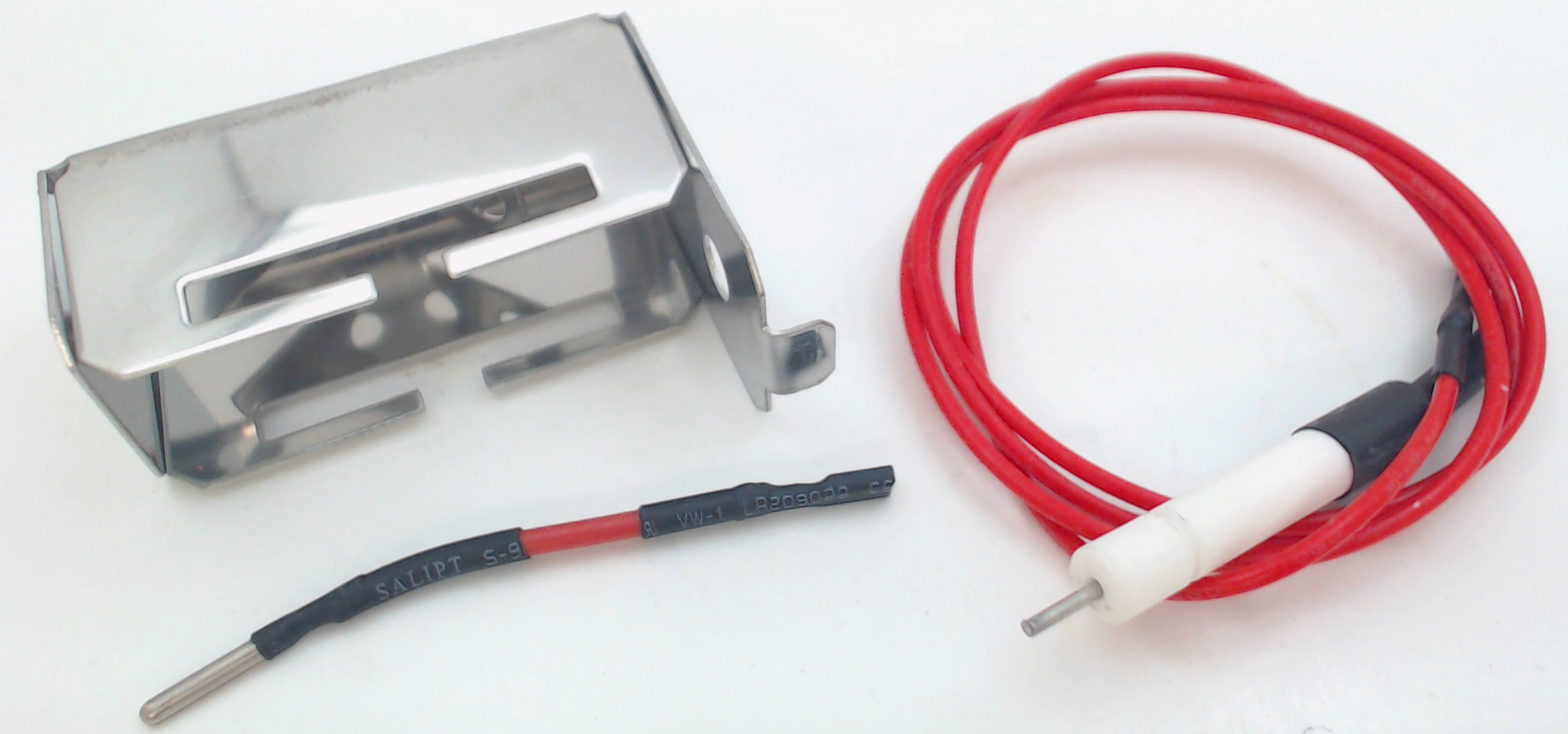 Stainless Steel Gas Grill Electrode w/ Collector Box & Wire, for DCS