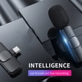 thumbnail image 5 of Wireless Lavalier Microphone For Android,Type-C Interface,Plug-Play Wireless Lapel Mic For Live Recording Outdoor Live,Noise Reduction, Auto Sync on Clearance, 5 of 9