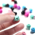thumbnail image 5 of 50 Pcs Jingle Bells Christmas Crafts Bells, 14mm Small Bells DIY Bells for DIY Bracelet Anklets Necklace Knitting/Jewelry Making(Colorful,50pcs), 5 of 5