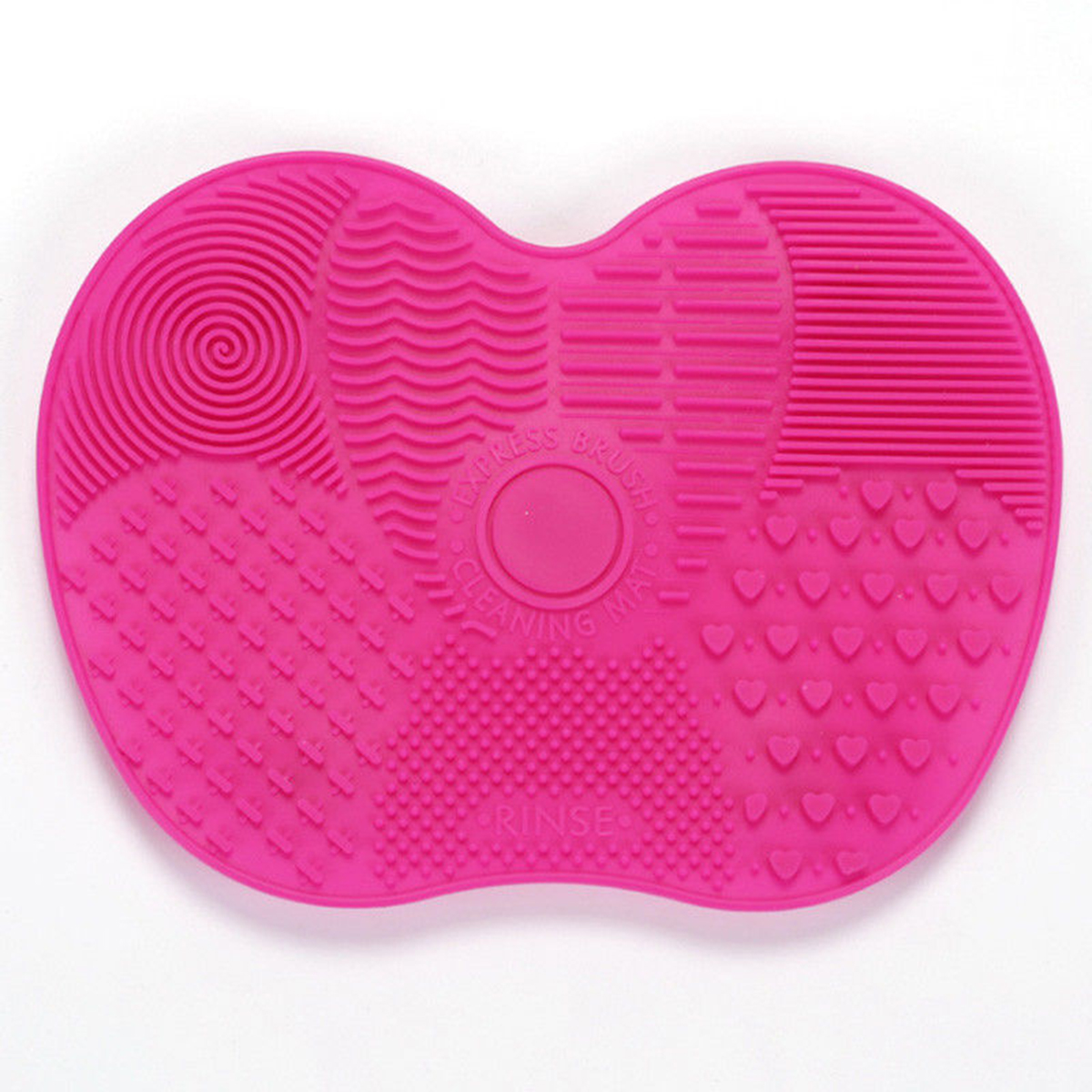 Makeup Brush Cleaning Mat Silicone Makeup Brush Cleaner Pad Butterfly