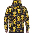 thumbnail image 7 of Salouo Ducks Pattern Men's Fall Hoodie Sweatshirt,Sport Hoodie with Pockets for Men Pullover Casual Hooded Sweatshirt-XX-Large, 7 of 7