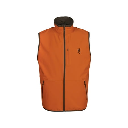 Browning Men s Opening Day Soft Shell Hunting Vest Blaze Orange Medium
