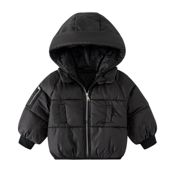 Gyratedream Toddler Little Kid Girl Boy Thick Puffer Jacket Winter Hooded Coat