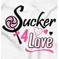 thumbnail image 2 of Sucker For Love Funny Valentines Day Tank Top Tee Shirt Women Brisco Brands M, 2 of 6
