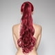 thumbnail image 2 of Xihbxyly Peluca de Cola de Caballo de Pelo Largo y Rizado, Estilo Europeo, Fácil de Sujetar, Ligera y Cómoda, con Diversos Colores y Estilos, para Uso Diario, Accesorio para Extensiones de Cabello., 2 of 3