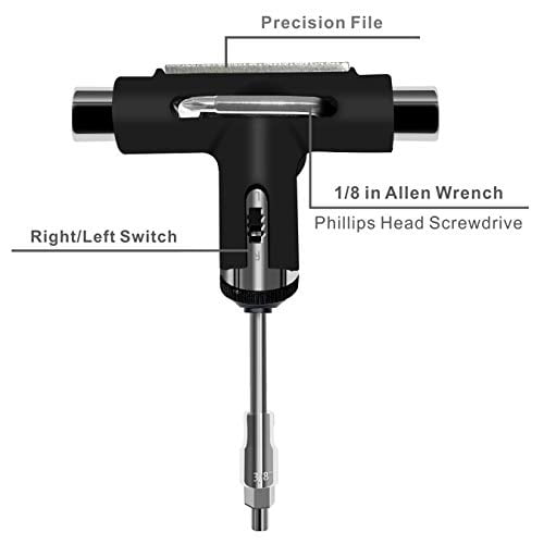 Bona Skate Tool 10-in-1 Multi-Function Skateboard Tools (Upgraded ...