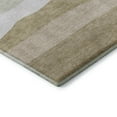 thumbnail image 3 of Addison Rugs Mayfield Premium Machine Washable Transitional Stripes Wheat Rectangle Rug, 10' X 14' Machine Washable Transitional Stripes Wheat Oversized Sherpa Throw Blanket, 3 of 6