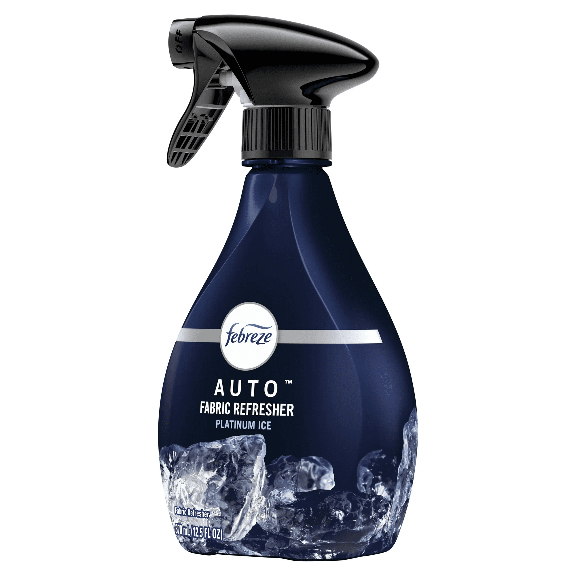 Febreze Fabric AUTO Car Spray Air Freshener, Odor Fighting, Platinum Ice, 12.5 fl oz, 4 Packs