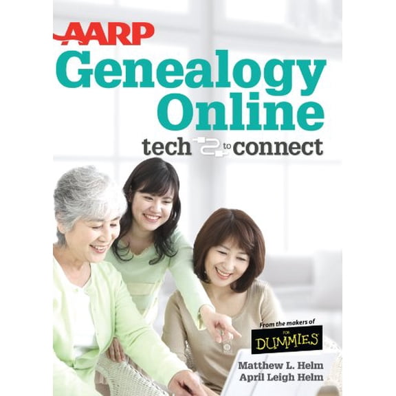 Pre-Owned AARP Genealogy Online Tech To Connect (Thorndike Large Print Health, Home and Learning), 9781410454850, 1410454851, Hardcover, Large type / Large print edition
