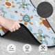 thumbnail image 3 of Fotbe Sea Turtle Juego de 4 Tapetes para Auto con Estampado – Alfombrillas de Goma Reforzada, Diseño Antideslizante, Protección para Todo el Año – Vehículos, Autos, Camionetas y SUVs, 3 of 7