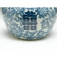 thumbnail image 2 of AA Importing 59752 8 inch Blue & White Jar, 2 of 3