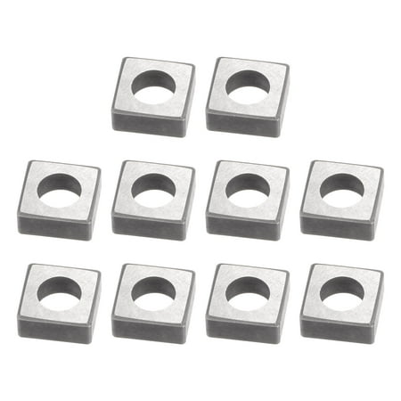 

Uxcell Carbide Insert Seat Shim MS1204 Lathe Thread Shim Seats 10 Pack