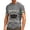 Gray, variant on Men's Hello Darkness My Old Friend Crew Neck Short Sleeve Graphic T Shirt