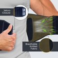 thumbnail image 3 of ORTONYX Back Support Brace for Men and WomanSport/Work/Rehabilitation3D Knitted Design with Removable 3D Lumbar PadBreathable and Elastic MaterialVelcro Closure with Hand Loop for Easy UseL-XL, 3 of 6