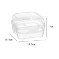thumbnail image 2 of NICEXMAS Shockproof Eggs Carrier Egg Storage Bins PP 2Pcs, 2 of 8