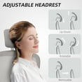 thumbnail image 4 of CoSoTower Ergonomic Mesh Office Chair, High Back Desk Chair with Rotatable Headrest, Flip-Up Armrests, Lumbar Support, Grey, 4 of 7