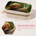 thumbnail image 5 of Snail Velvet Portable Bracelet Holder with Removable Compartment - Storage Box, Jewelry Box, and Jewelry Stand - Gift, 5 of 7