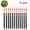 Red/Black/Silver, variant on Titanium Tent Nails Outdoor Camping Tent Stakes Lengthen Tent Pegswith Rope