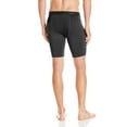 thumbnail image 2 of Hanes Mens Sport Performance Compression Shorts, M, Ebony/Ebony, 2 of 2