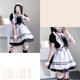 thumbnail image 3 of Vestido de sirvienta Lolita, disfraz de sirvienta de anime japonés para mujer, incluye tocado, pajarita para el cuello, mangas, ligas para las piernas, 3 of 7