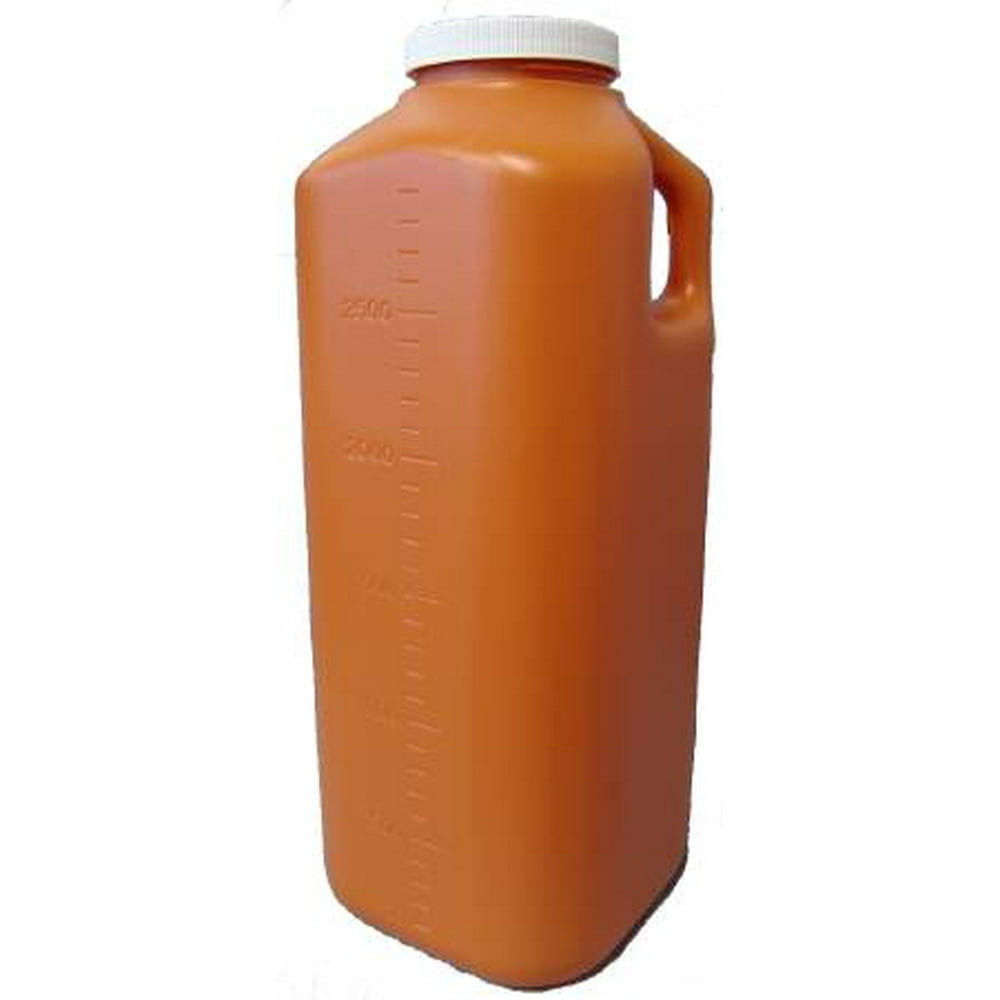 24 Hour Urine Specimen Collection Container, McKesson, Polypropylene Screw Cap 3,000 mL (101 oz