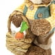 thumbnail image 5 of WORGEOUS Figuritas de conejito tejidas de paja de Pascua, estatuas de conejo, decoraciones para el hogar, 2 uds., 5 of 8