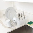 thumbnail image 3 of Small Wire Dish Rack - Chrome - 14.17" W X 12.64" L X 5.67" H Drying And Storage, 3 of 6