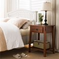thumbnail image 2 of Bowery Hill 1 Drawer Nightstand in Russet, 2 of 9