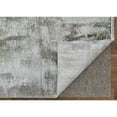 thumbnail image 4 of Feizy Cadiz Modern Ikat, Gray/Green/Silver, 6'6" x 9'6" Area Rug Sheen Industrial Damask Floor Rug for Living room Bedroom, 4 of 9