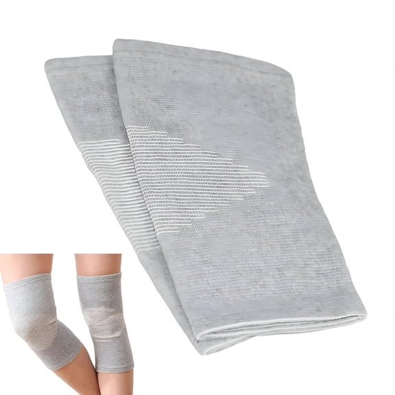 XIRQI Compression Knee Sleeves (2 Pack) - Thin Breathable Support for Arthritis,Joint Pain Relief - Breathable Summer Knee Warmers for Men & Women - Gym,Hiking,Office