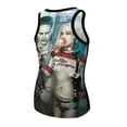 thumbnail image 6 of Suicide Squad Joker Harley Quinn Women's Tank Top Sleeveless T-Shirts Tee Camisole Sport Vest Summer Daily Undershirts, 6 of 8