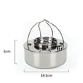 thumbnail image 1 of facefd Camping Kettle Teapot Camping Cookware Outdoor Kettle for RV Outdoor Hiking Argent, 1 of 3