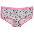 thumbnail image 4 of XOXO Girl's Cotton Panties 6 Pack - Pink & Blue Unicorns - Small 6/6X, 4 of 11