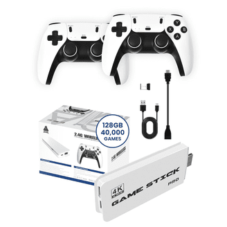 S10 Mini Video Game Console – 520 Games, Dual Controllers, AV
