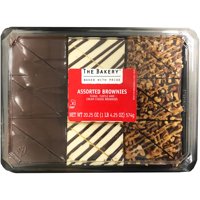 Freshness Guaranteed Assorted Brownies, Fudge/Turtle/Cream Cheese, 20.2 oz