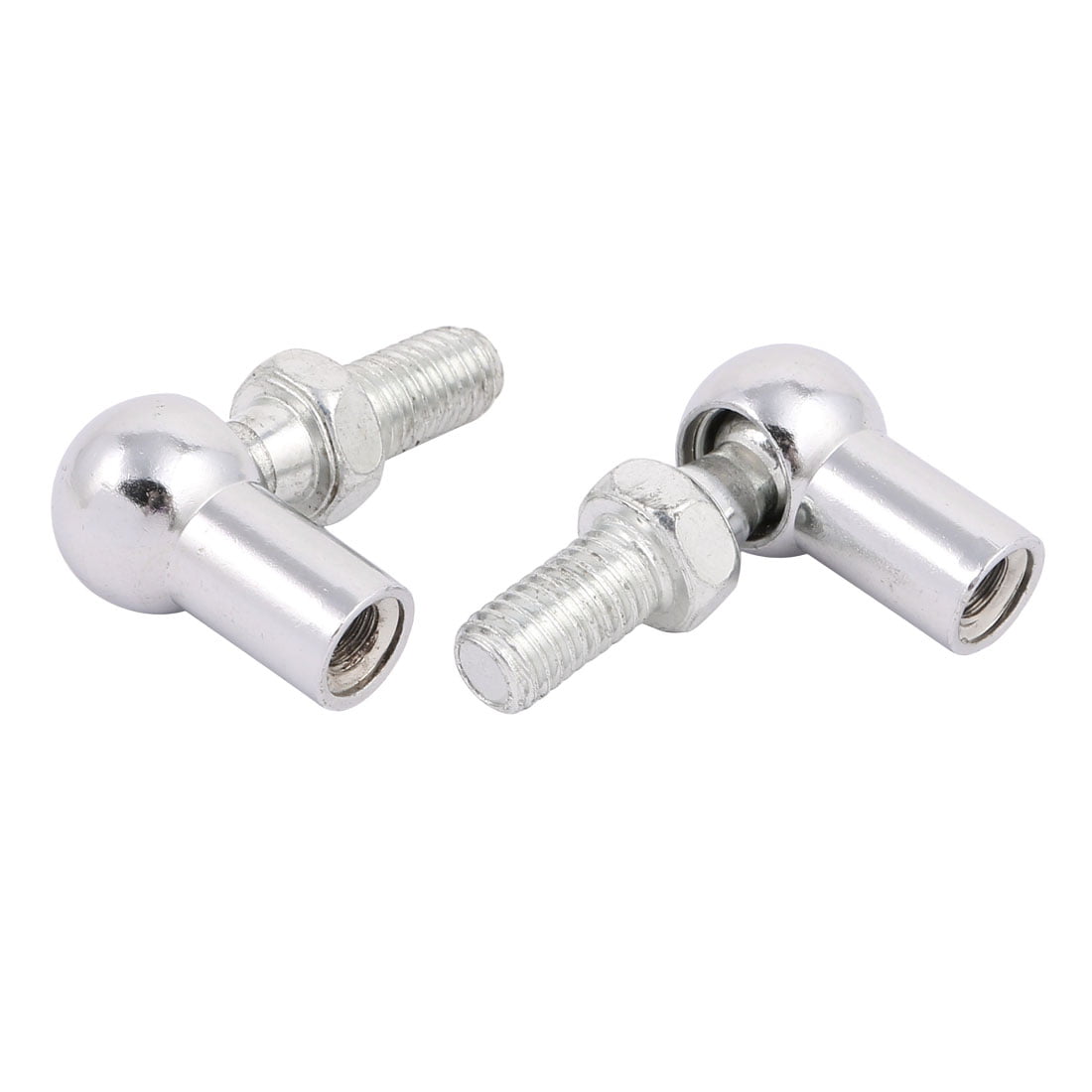 Details about   Thread Gas Spring Rod End Fitting Joint M8 /M6 Female Silver Tone Hole Dia 6/8mm 