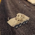 thumbnail image 1 of Modelo de tanque 4D en miniatura a escala 1:72, modelo de construcción, rompecabezas, carro para educación, colección de juguetes, Café Ligero, 1 of 8