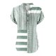 thumbnail image 5 of mfyjkho Tops Casuales Para Mujer, Camiseta Informal De Manga Corta Con Botones Y Cuello En V Para Mujer Tops Para Hacer Ejercicio L, 5 of 5