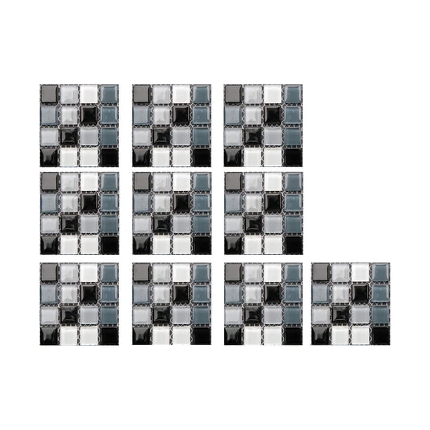 Azulejos Pegatinas De Pared Autoadhesivas 3D Papel Tapiz Extraíble A Prueba De Aceite Para Baño De Cocina Serendint HA043543-01