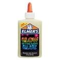 thumbnail image 1 of Colle liquide phosphorescente Elmer's, lavable, blanc, idéale pour fabriquer du slime, 1 of 6