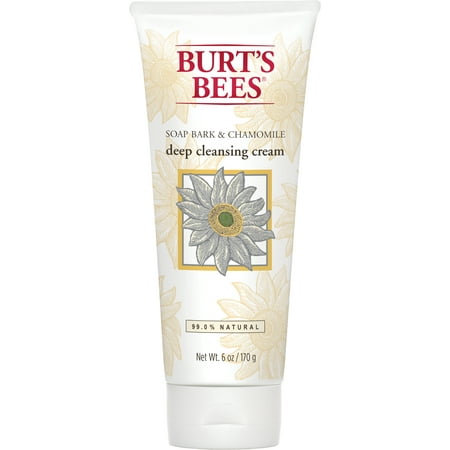 Burt's Bees Soap Bark and Chamomile Deep Cleansing Cream, 6 (Best Organic Cream Cleanser)