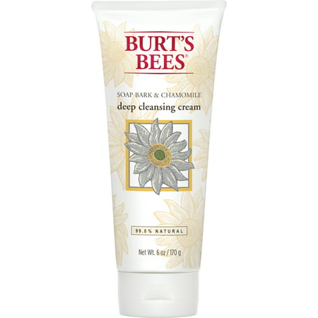 Burt's Bees Soap Bark and Chamomile Deep Cleansing Cream, 6