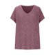 thumbnail image 4 of mfyjkho Tops Bohemios Para Mujer, Blusa Informal De Manga Corta Con Cuello En V Para Mujer, De Moda, De Verano Tops Para Salir Para Mujer M, 4 of 5