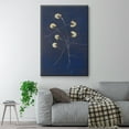 thumbnail image 2 of Indigo 2 Framed Premium Gallery Wrapped Canvas - Ready to Hang - 17 x 25 - Black Floating Frame, 2 of 9