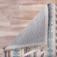 thumbnail image 6 of Laddha Home Designs 7.75' x 9.75' Hand Woven Geometric Striped Area Throw Rug - Multicolor, 6 of 7