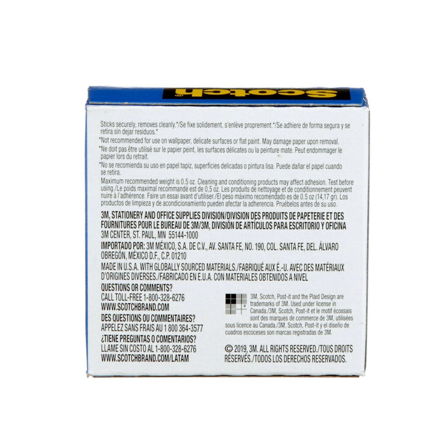 Ruban Préserve les murs 813S2-ESF-RP6 Scotch®, 2/paquet