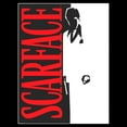 thumbnail image 2 of Men's Scarface Shadow Poster  Graphic T-Shirt, 2 of 4