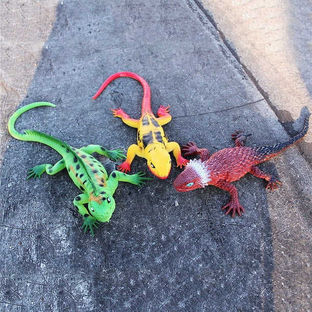 Ww 4 Mini Figuras De Lagarto Modelo Juguetes De Reptiles | Meses sin Ww 4 Mini Figuras De Lagarto Modelo Juguetes De Reptiles | Meses sin